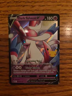 Dark Sylveon V SWSH134 SWSH: Sword & Shield Promo Cards Holo - Image 1