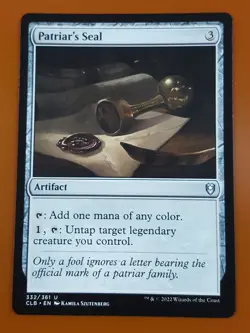 1x Patriar's Seal | Battle for Baldur's Gate | MTG Magic Cards - Image 3