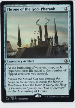 Throne of the God-Pharaoh - Foil - Amonkhet - Magic The Gathering - MTG - Image 1