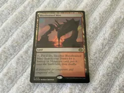Magic the Gathering MTG 1x Foil Bloodstained Mire Modern Horizons 3 Pack Fresh - Image 1