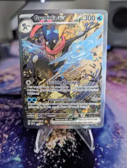 Pokemon TCG Greninja EX 132 Black Star Promo Card Near Mint Condition - Image 1