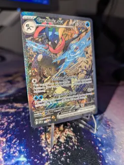 Pokemon TCG Greninja EX 132 Black Star Promo Card Near Mint Condition - Image 2