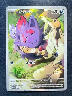 pokemon card N's zorua 189 promo (A) - Image 1