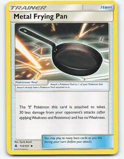 Metal Frying Pan #112/131 SM - Forbidden Light - Image 1