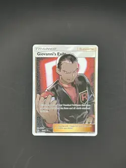 Pokemon - Giovanni's Exile - 67/68 - Hidden Fates - Ultra Rare - Full Art - NM - Image 1