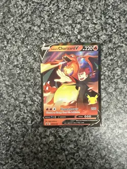 Lance's Charizard V SWSH133 Regular Size, Black Star Promo, Pokemon, NM - Image 2