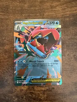 Mega Feraligatr Ex 043/217 Ascended Heroes English Pokemon TCG NM - Image 1