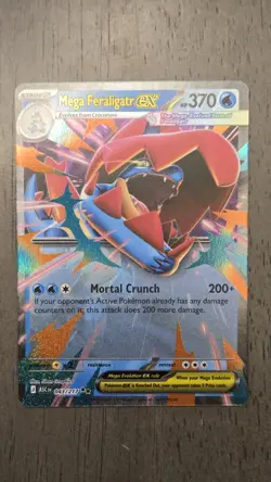 Mega Feraligatr Ex 043/217 Ascended Heroes | English Pokemon TCG NM - Image 1