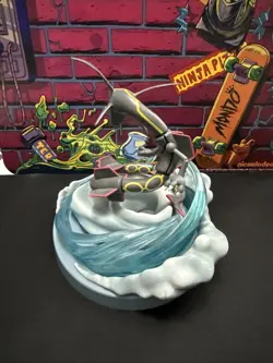 Pokemon TCG Hidden Fates Shiny Rayquaza Statue Figure Limited Collection 2019 - Image 4