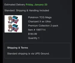 Pokemon Phantasmal Flames Mega Charizard X EX UPC Ultra Premium Collection - Image 2