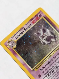 Pokemon: Sabrina's Gengar 14/132 Holo Rare. Gym Heroes. PL - Image 2