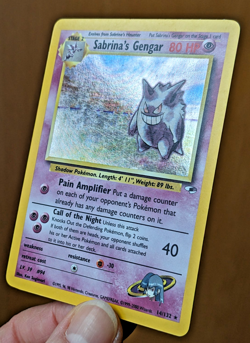 Pokemon: Sabrina's Gengar 14/132 Holo Rare. Gym Heroes. PL - Image 4