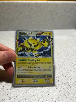 Pokemon TCG Electivire LV.X 121/123 Mysterious Treasures Holo MP - Image 1