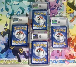 Pokemon Destined Rivals CGC Graded (4) Card Lot #4 - Image 2