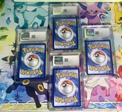 Pokemon Destined Rivals CGC Graded (4) Card Lot #5 - Image 2