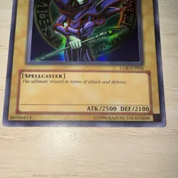 Yu-Gi-Oh! Dark Magician LOB-EN005 1996 - Image 4