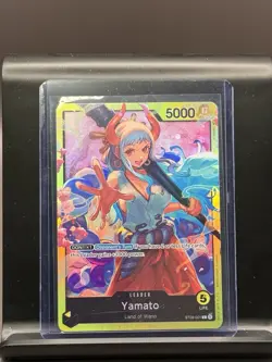 Yamato - ST09-001 - Leader - English - Near Mint - One Piece CCG - Image 1