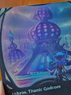 Uthros, Titanic Godcore (Borderless) Edge of Eternities 285 NM FOIL - Image 4