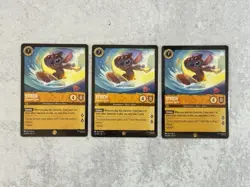 Disney Lorcana TCG Fabled Stitch Carefree Surfer 24/204 Legendary - Image 1