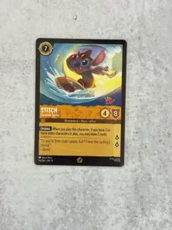 Disney Lorcana TCG Fabled Stitch Carefree Surfer 24/204 Legendary - Image 2