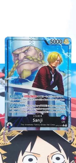 Sanji (041) (Alternate Art) OP12-041 Legacy of the Master Foil NM - Image 1