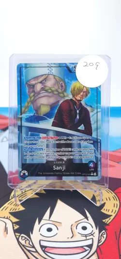 Sanji (041) (Alternate Art) OP12-041 Legacy of the Master Foil NM - Image 3
