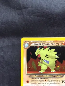 Pokemon Cards: Neo Destiny Rare Holo: Dark Tyranitar 11/105 - Image 3