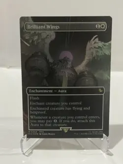 MTG Brilliant Wings (Borderless Foil) [FINAL FANTASY Commander] - Image 1