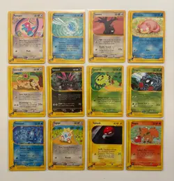 Vintage Pokemon Card Lot - Aquapolis E-Reader WOTC Non-Holos (Lot 7 of 7) - Image 1