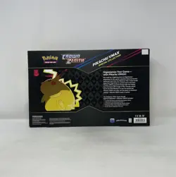 Pokemon TCG Crown Zenith Pikachu VMAX Factory Sealed Special Collection Box - Image 3