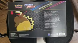 Pokemon TCG Crown Zenith Pikachu VMAX Factory Sealed Special Collection Box - Image 2