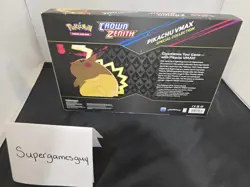 Pokemon TCG Crown Zenith Pikachu VMAX Factory Sealed Special Collection Box - Image 2