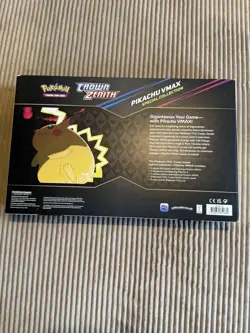 Pokemon TCG Crown Zenith Pikachu VMAX Factory Sealed Special Collection Box - Image 2
