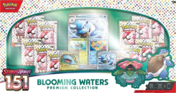 POKEMON TCG SCARLET & VIOLET SV3.5 151 BLOOMING WATERS PREMIUM COLLECTION - Image 1