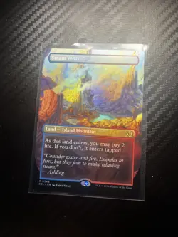 Mtg Lorwyn Eclipsed Steam Vents Borderless NM Foil - Image 1