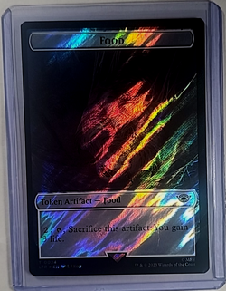 MTG Magic The Gathering LOTR Lord of the Rings Surge Foil Token Orc Army Food - Image 2