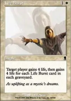 [1x] Life Burst - Foil Near Mint, English Odyssey MTG Magic - Image 1