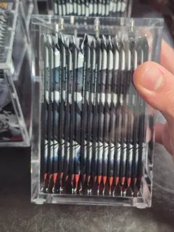 36 Pokemon White Flare Black Bolt Booster Packs Sealed WITH ACRYLIC CASE - Image 4