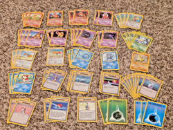 Pokemon Base Set 2 Lot - 55 Cards - No Holos - Vintage 2000 - Image 1