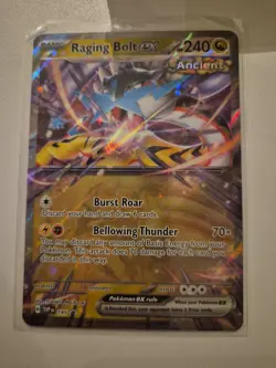 Raging Bolt ex 145 Promo Scarlet & Violet Pokemon Near Mint - Image 1