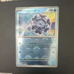 Pokemon TCG Holo Lot - Golurk, Cryogonal & Prism Energy (poke ball pattern) - Image 3