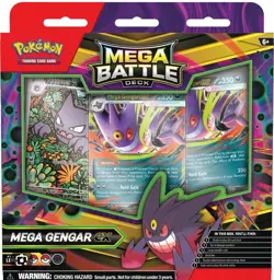 Pokemon Battle Deck Mega Gengar EX Promo Card English TCG CGC Sealed Pristine - Image 1