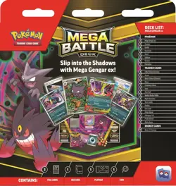 Pokemon Battle Deck Mega Gengar EX Promo Card English TCG CGC Sealed Pristine - Image 2