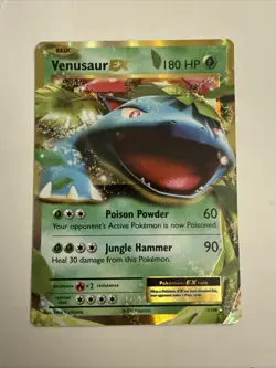 Pokemon Venusaur EX 1/108 XY Evolutions Ultra Rare Holo - MP - Image 1