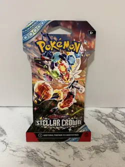 Pokemon TCG: STELLAR CROWN Scarlet & Violet Sleeved Booster Bundle 4 Arts - Image 4