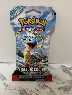 Pokemon TCG: STELLAR CROWN Scarlet & Violet Sleeved Booster Bundle 4 Arts - Image 5