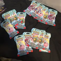 Pokemon Scarlet & Violet Journey Together Sleeved Booster Pack - Lot of 15 - Image 1