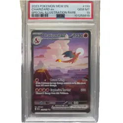 PSA 10 - 2023 Charizard ex 199/165 Sv: Scarlet & Violet 151 Holo Pokemon - Image 1