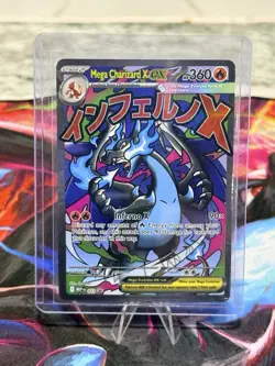 Pokemon Phantasmal Flames UPC MEGA CHARIZARD X EX #23 PROMO - Image 1