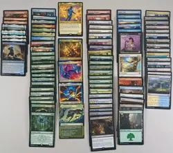 Magic 100 Commander Deck Cosmic 5 Color Spider-Man Control MTG Ready To Play - Image 1